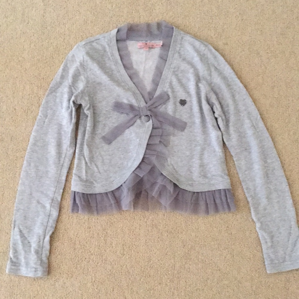 Juicy Couture Girls’ Ruffly Sweater